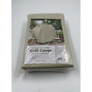 Zover Heavy Duty BBQ Grill Cover 58 Inch Waterproof Double Layered Fits Waber Ga